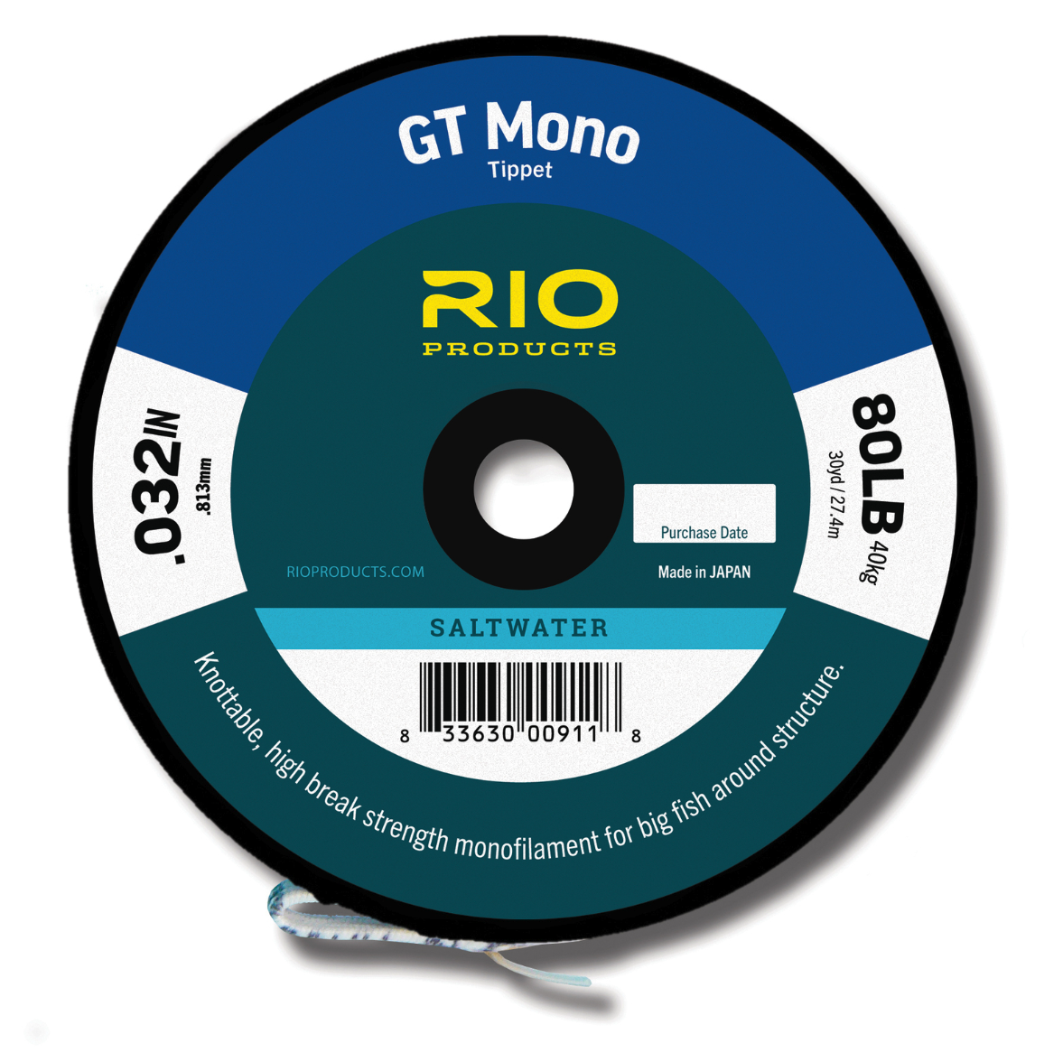 Buy RIO GT Mono Tippet online for fly fishing GTs.
