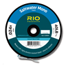 Abrasion-resistant monofilament tippet with low memory, ideal for tying custom saltwater leaders
