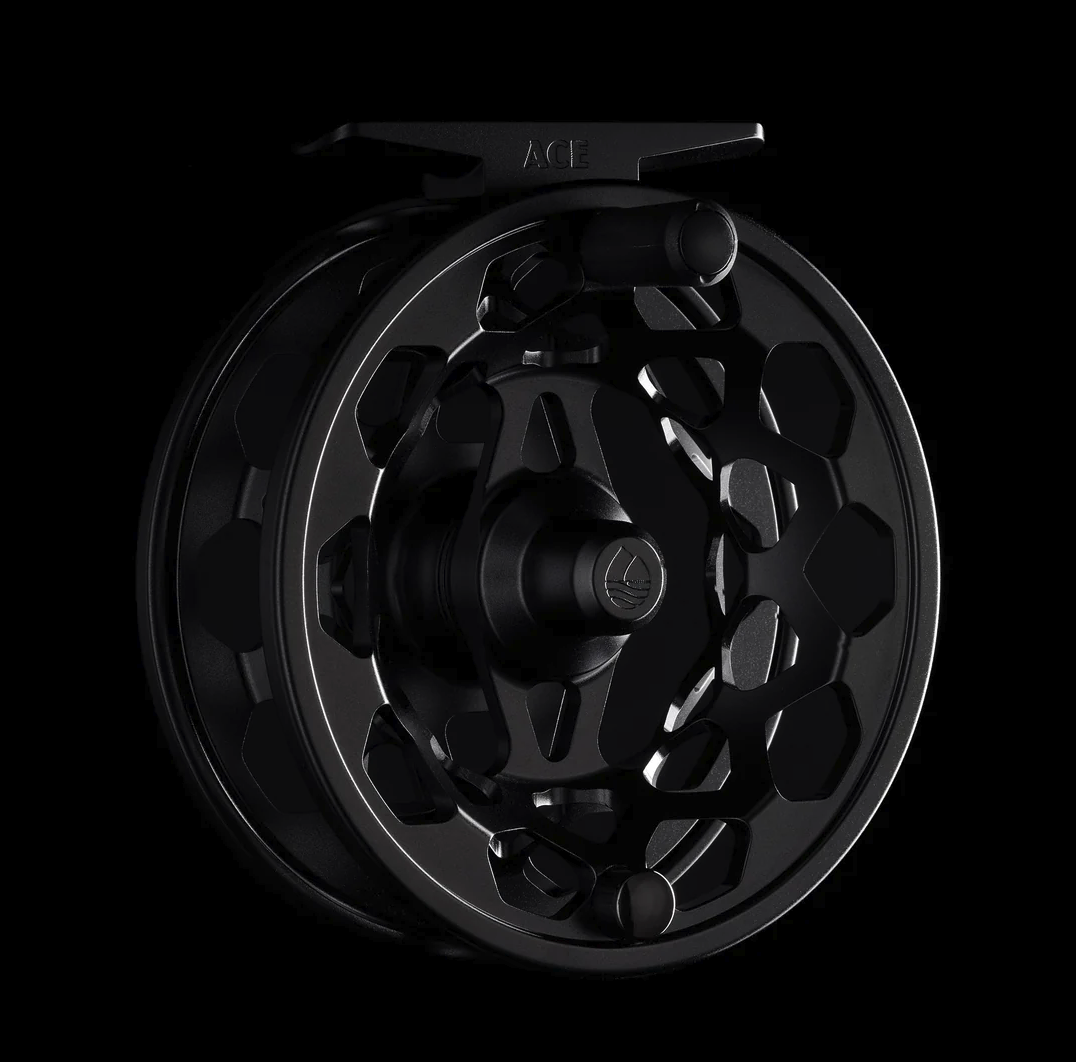 Back of Redington ACE Tactical Limited Edition Fly Reel