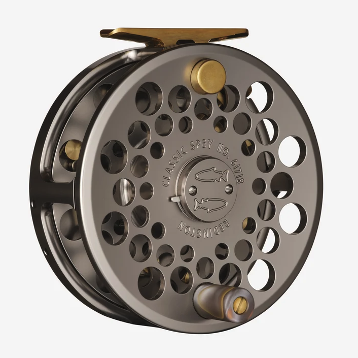 Spool side of Redington Classic Spey Fly Reel