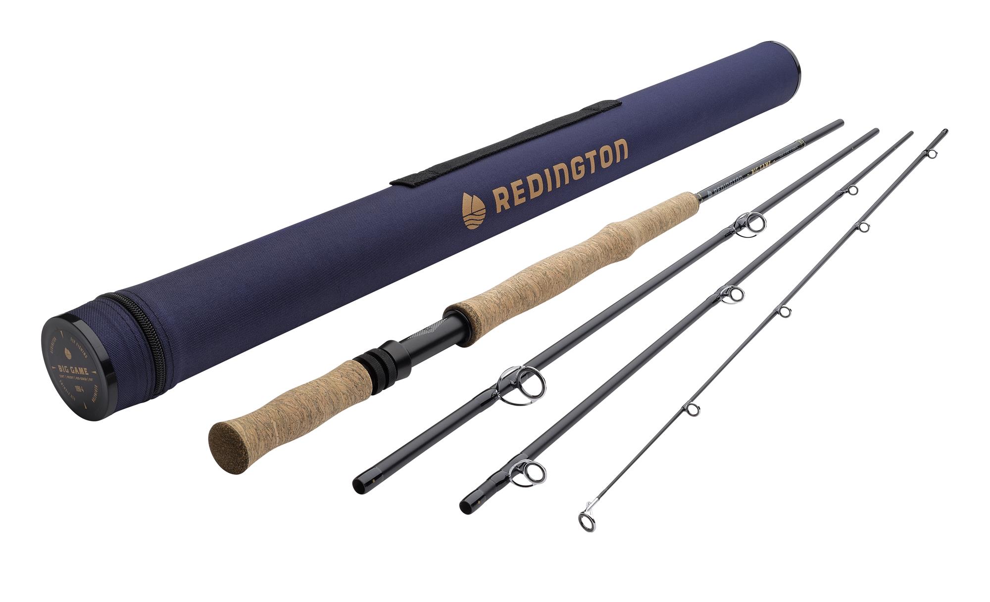 Large handle version of Redington BIG GAME Fly Rods Action with rod tube