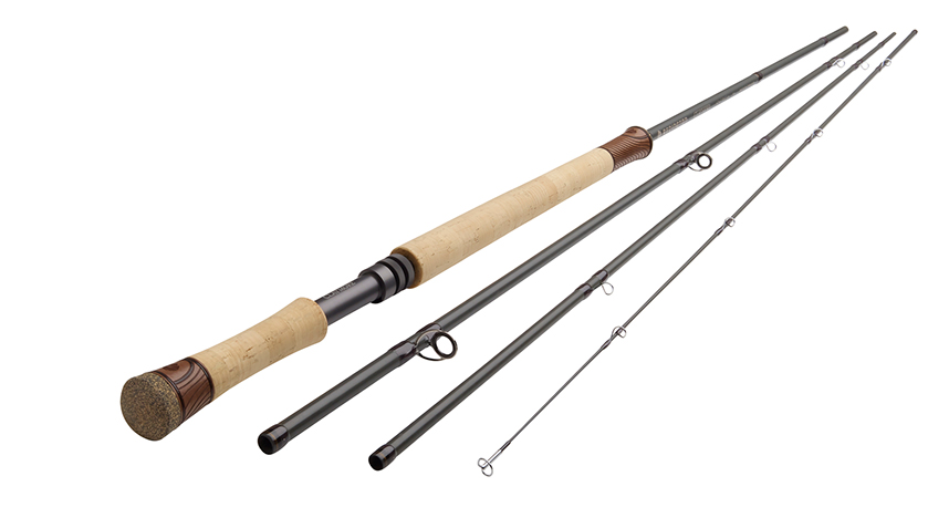 Redington Claymore Two-Handed Fly Rod: Fast action spey rod for wild steelhead and trout streams.