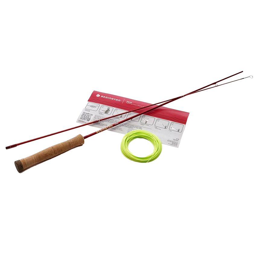 Practice your fly fishing casting in your house or on the road with this effective practice rod