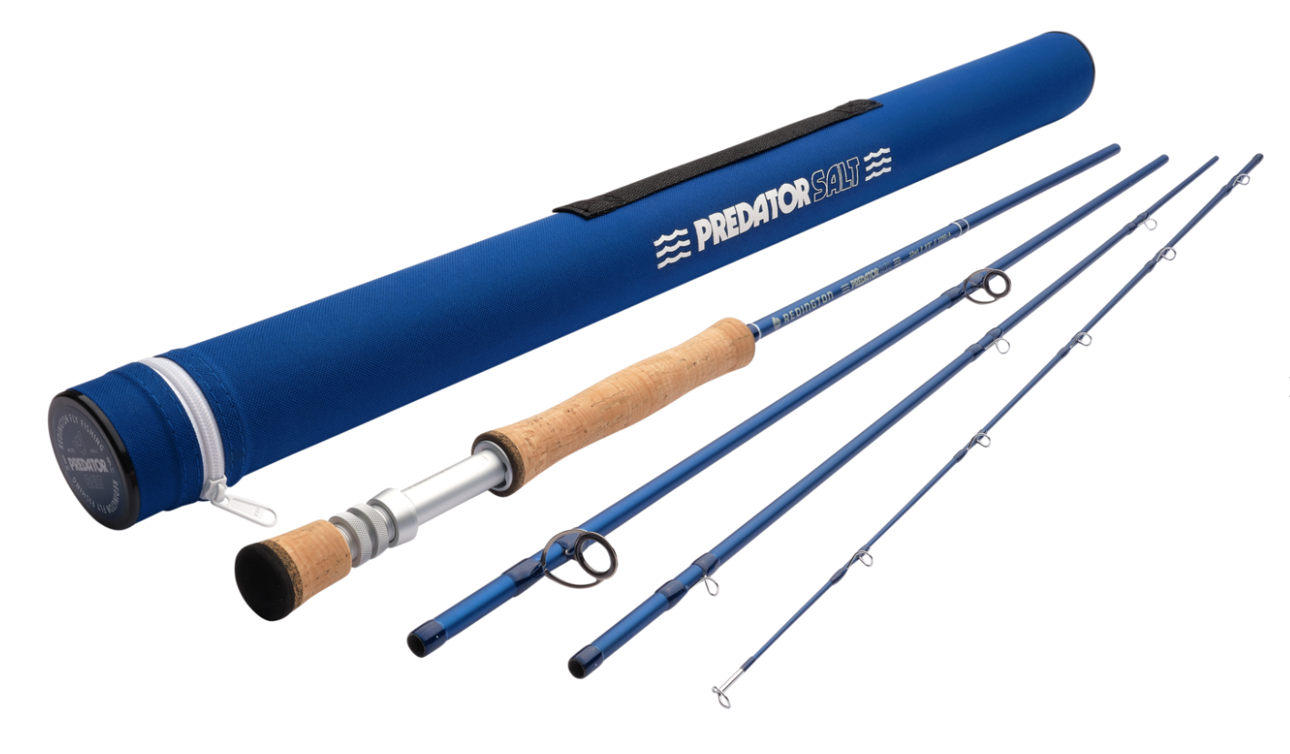 Redington Predator Salt Fly Rod Handle B with rod tube