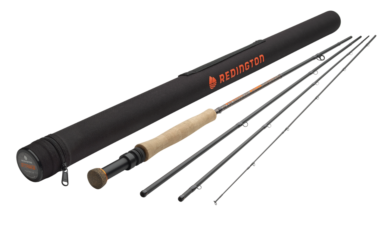 Redington Strike Euro Nymph Fly Rod, designed with a sensitive tip for detecting subtle bites and strikes in euro nymphing.