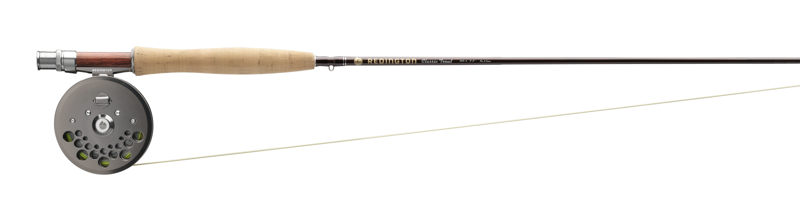 Beginner to advanced trout fly fishing combo Redington Classic Trout rod reel line outfit