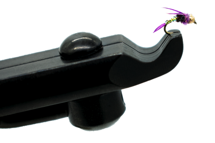 Regal Revolution Hook Head Fly Tying Vise is perfect for tying small trout flies.
