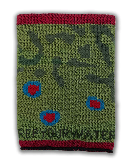 Rep Your Water Drink Sweater fish skin koozie.