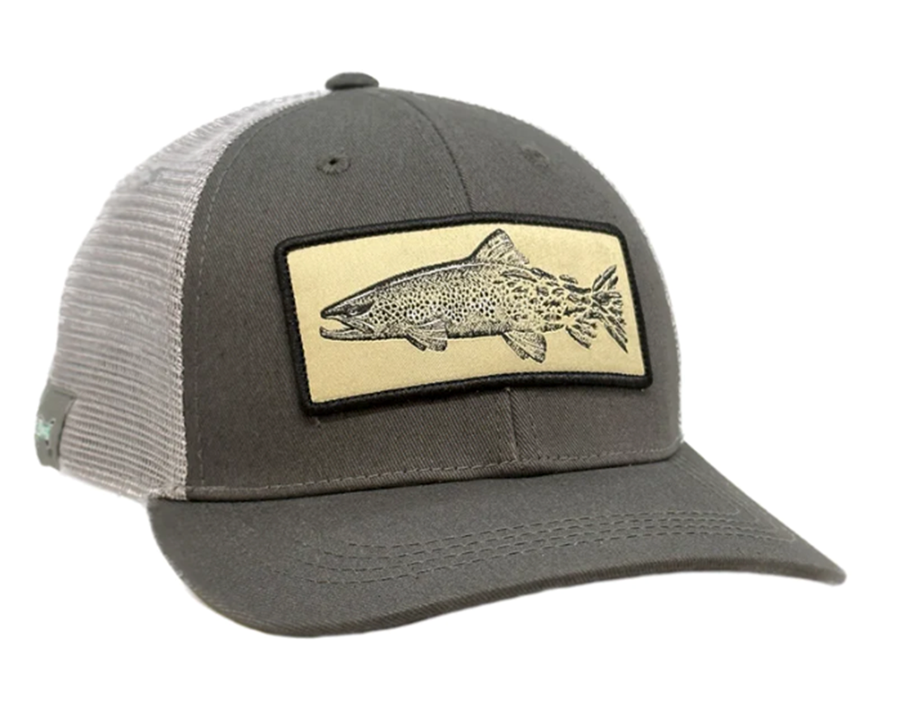 Rep Your Water Brown Snacks Hat, Best Fly Fishing Hats, Trout Fly Fishing  Hat