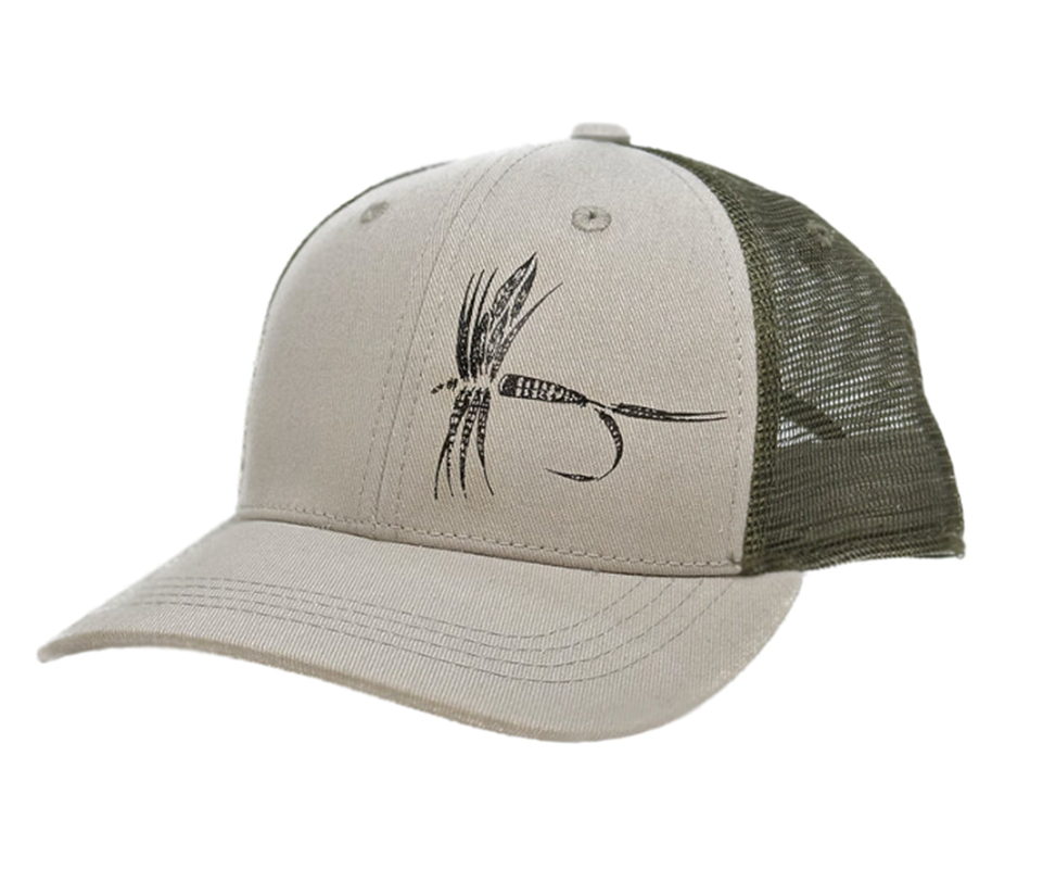 Rep Your Water Feather Dry Fly Low Profile Hat