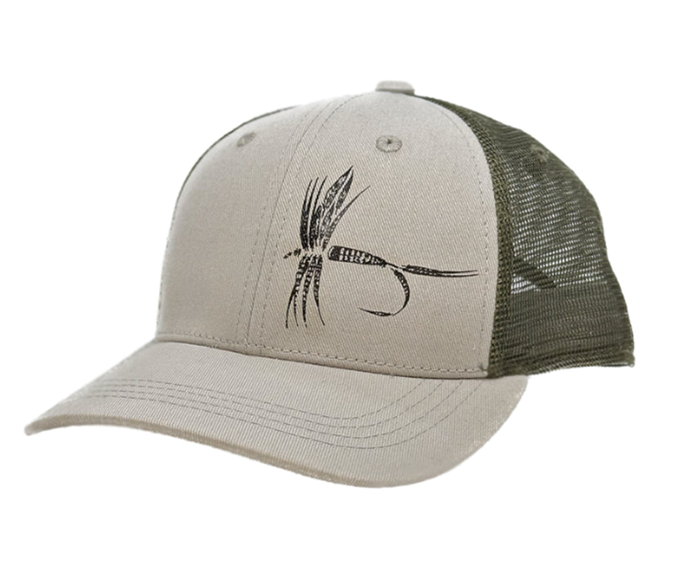 Rep Your Water Feather Dry Fly Low Profile Hat, Buy Trout Fly Fishing Hats  Online