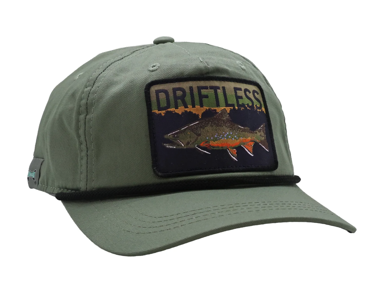 Front angle of Rep Your Water Driftless 2.0 Unstructured 5 Panel Hat