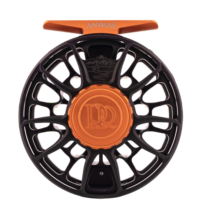 Front of Ross Reels Animas Fly Reel Ember Limited Edition