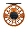 Frame view of Ross Reels Animas Fly Reel Matte Pumpkin Fly Shop Exclusive