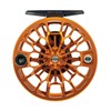 Spool view of Ross Reels Animas Fly Reel Matte Pumpkin Fly Shop Exclusive