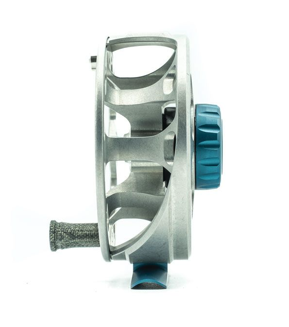 Arbor view of Ross Reels Cimarron Fly Reel Machinist Edition