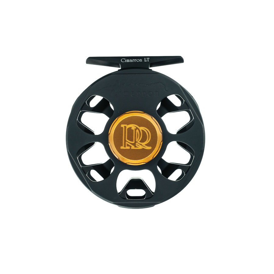 Ross Cimarron LT lightweight fly reel for trout fishing with smooth drag and large arbor design