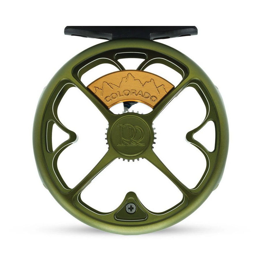 Ross Colorado Fly Reel Matte Olive Front