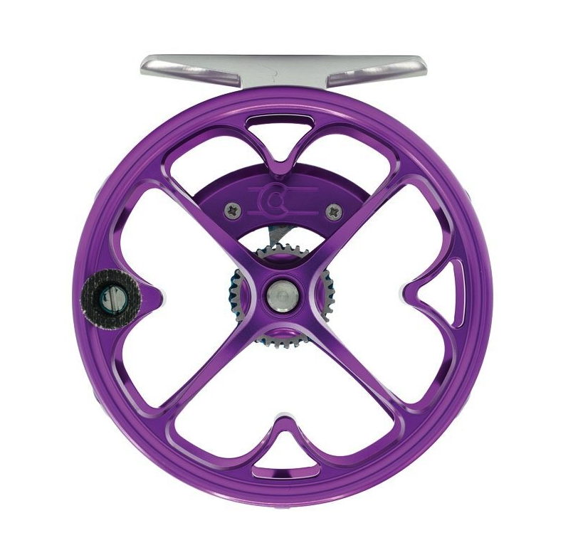 Back of Ross Reels Colorado Fly Reel Limited Edition Purple