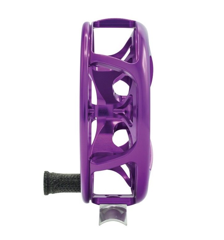 Arbor view of Ross Reels Colorado Fly Reel Limited Edition Purple