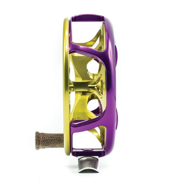 Ross Reels Colorado Fly Reel Mardi Gras Fly Shop Exclusive color arbor view