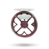 Frame of the Ross Reels Colorado Fly Reel Matte Merlot Fly Shop Exclusive