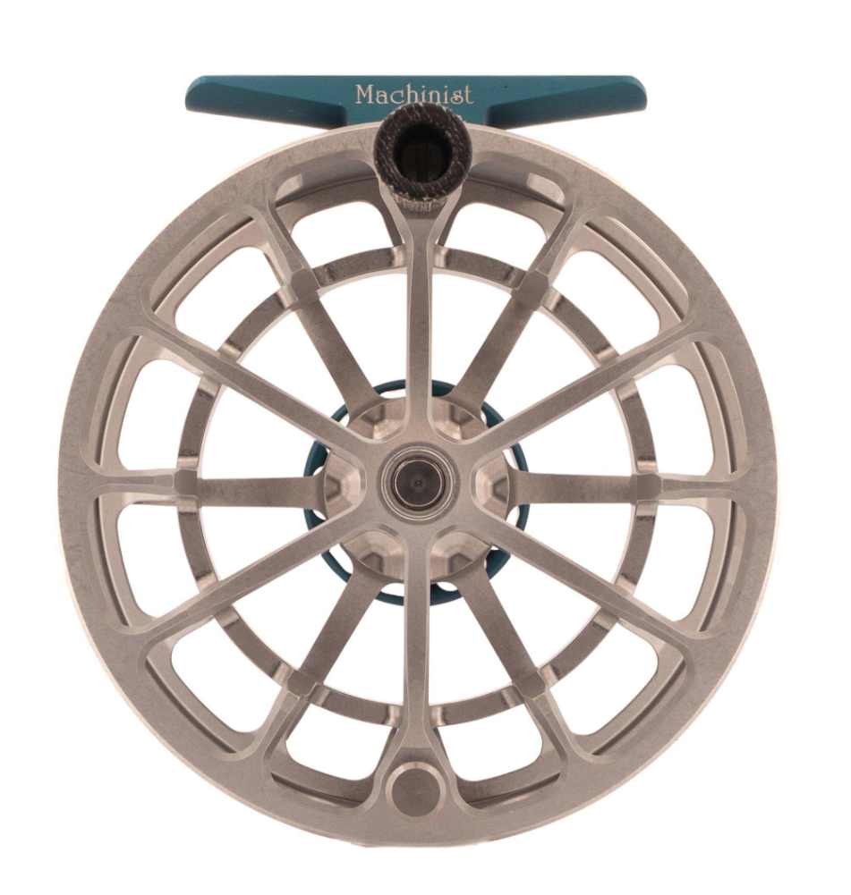 Spool side of Ross Reels Evolution LTX Machinist Edition Fly Reel