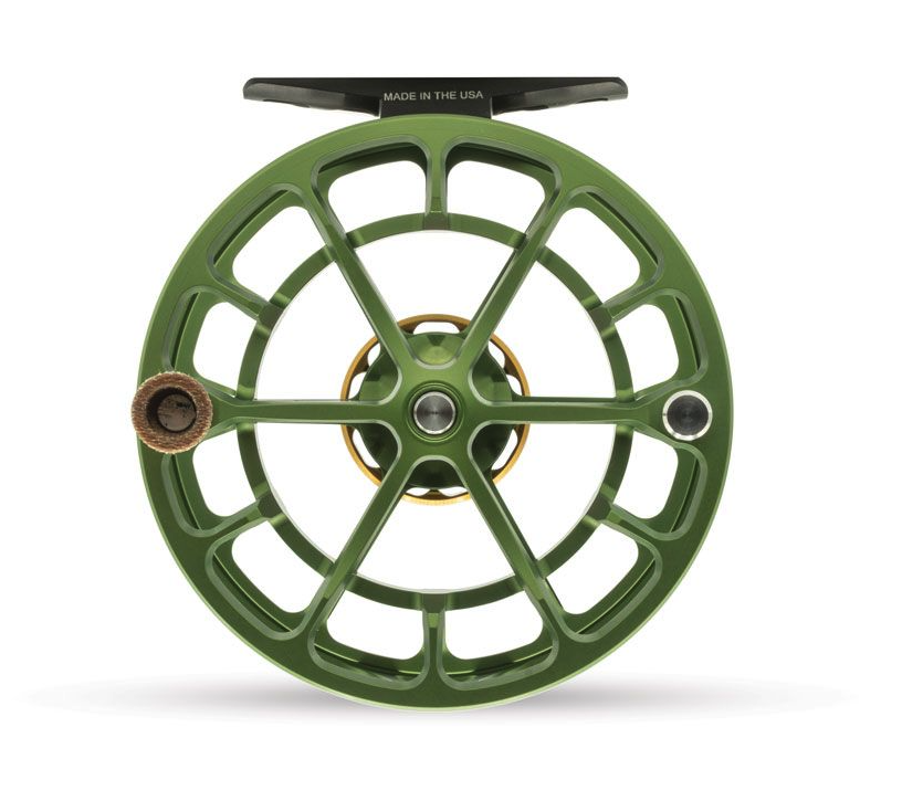 Ross Reels Evolution LTX Matte Olive Back