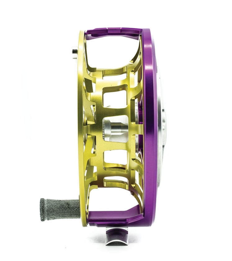 Ross Reels Evolution R Salt Fly Reel Mardi Gras Fly Shop Exclusive arbor view