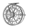 Ross Reels Evolution R Saltwater Fly Reel In Platinum With Easy To Adjust Drag Knob When Fly Fishing Saltwater