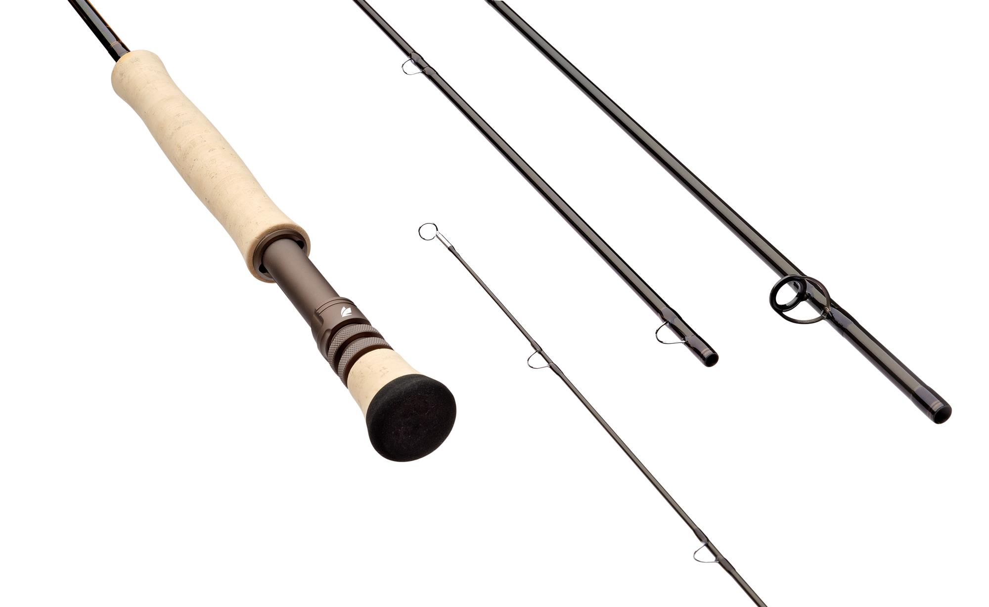 Angled details of sections for Sage ARROW Fly Rod 8wt
