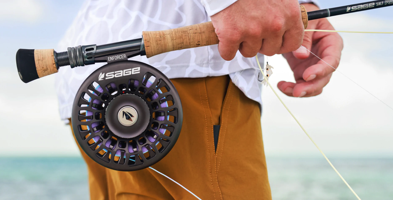 Sage ENFORCER Fly Reel, Buy Sage Fly Reels Online, Best Saltwater Fly  Fishing Reels For Sale at