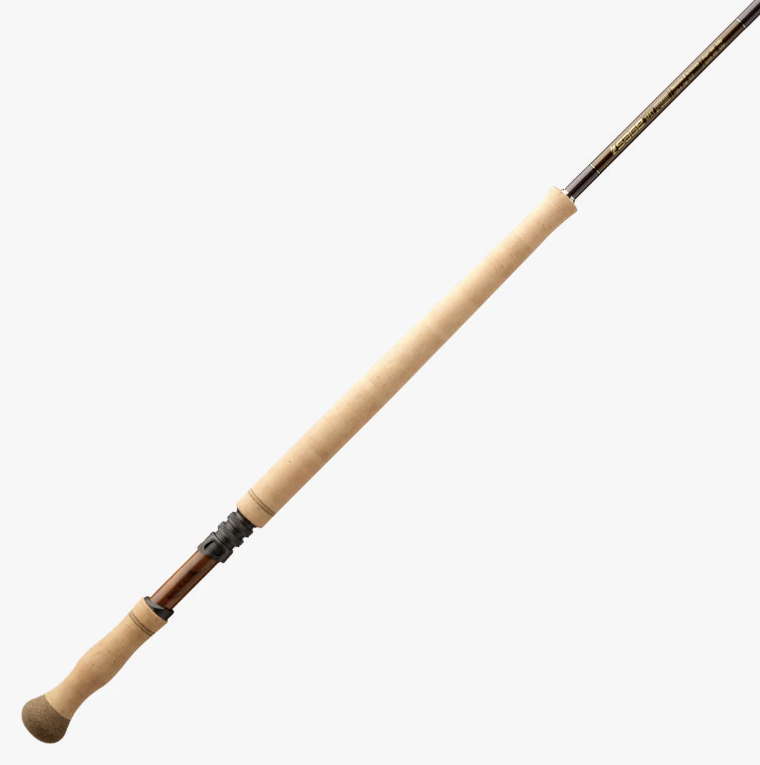 Sage R8 Premium Spey Fly Fishing Rod, high-performance for river casting, with advanced technology and sleek design.