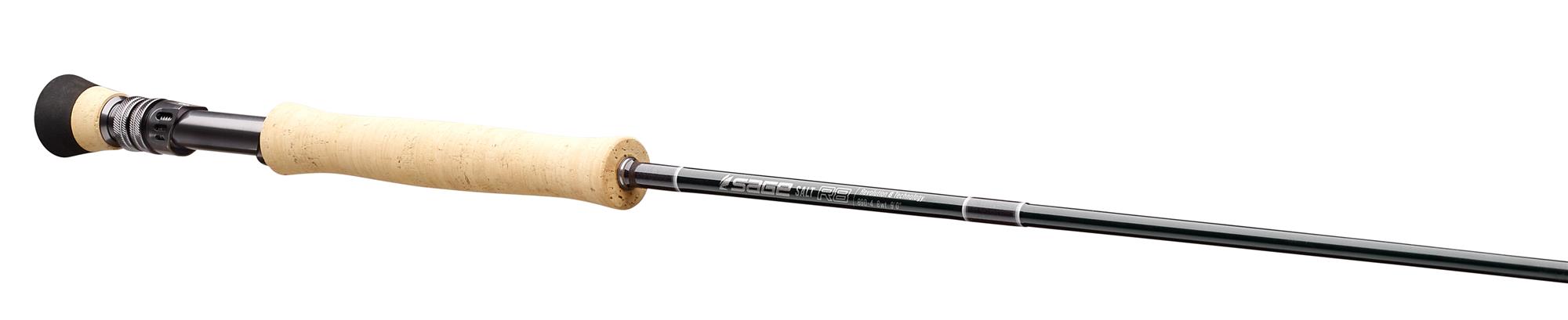 Incorporating advanced materials, the Sage Salt R8 Fly Rod offers exceptional strength and durability for saltwater anglers