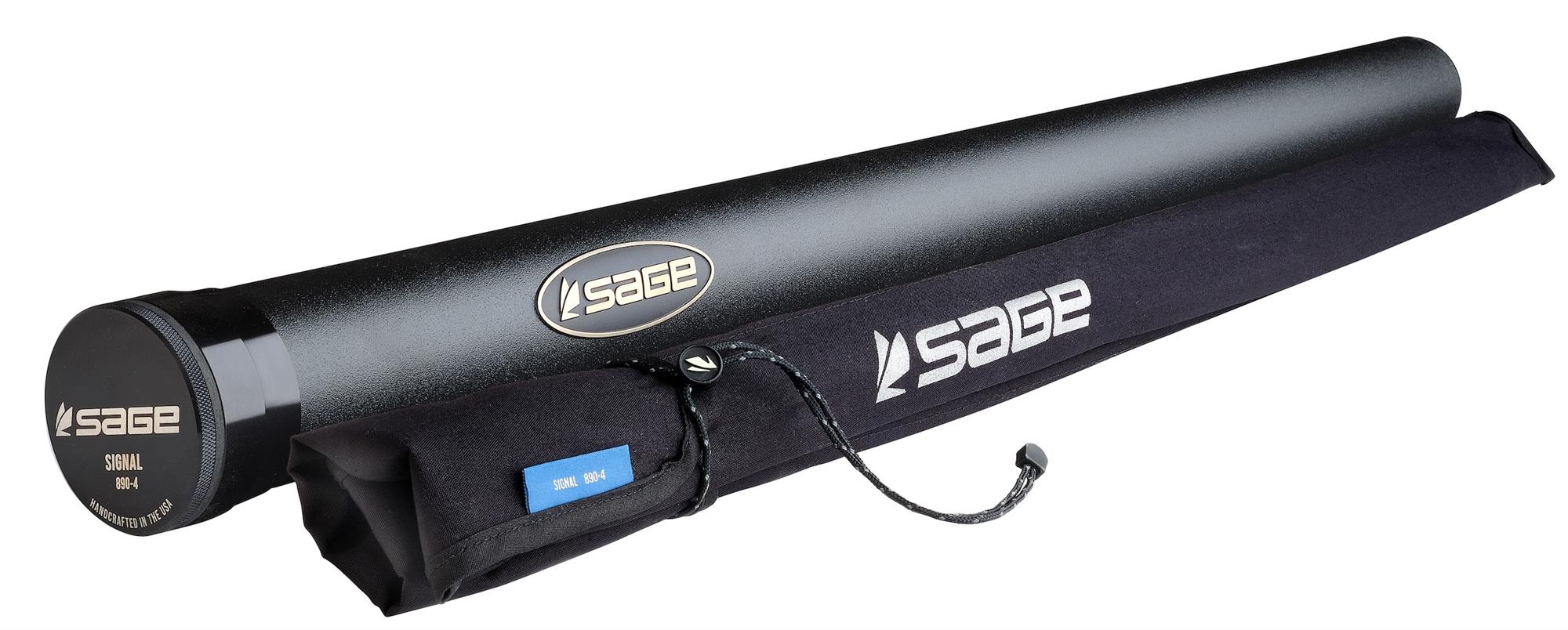 Sage SIGNAL Fly Rod rod tube and sock