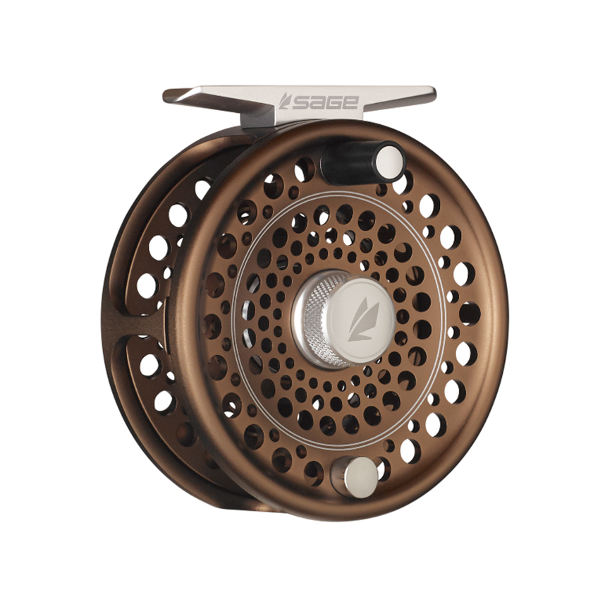 Sage Trout Fly Reel with modern large arbor and classic aesthetics