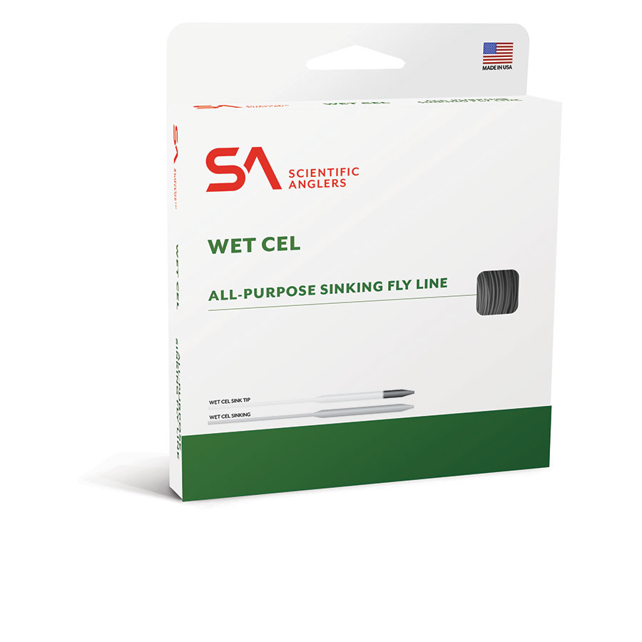 Packaging for the Scientific Anglers WetCel Sinking Fly Line