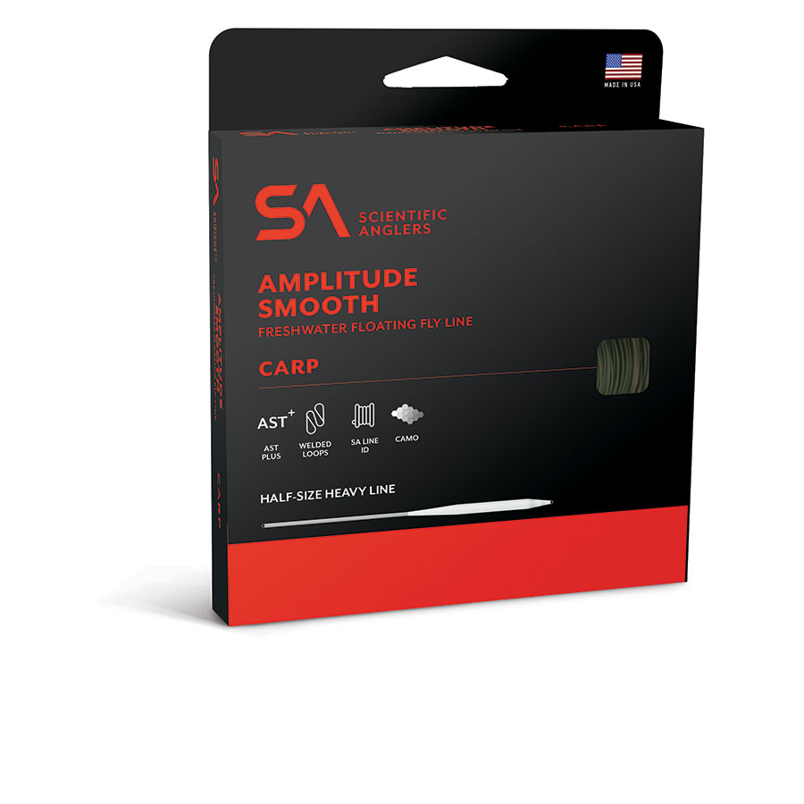 Smooth casting fly line designed for carp fly fishing