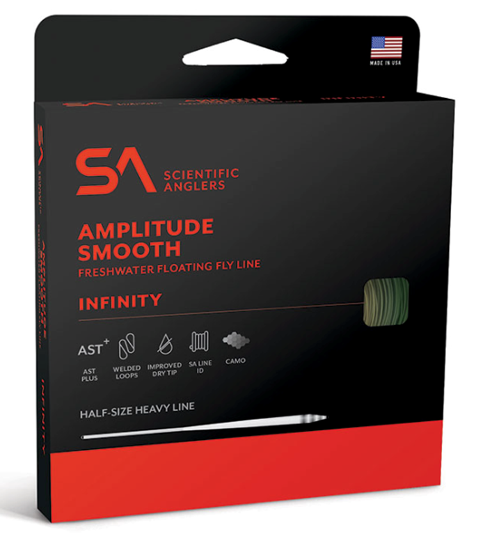 Scientific Anglers Amplitude Smooth Infinity Fly Line, Buy SA Fly Fishing  Lines Online