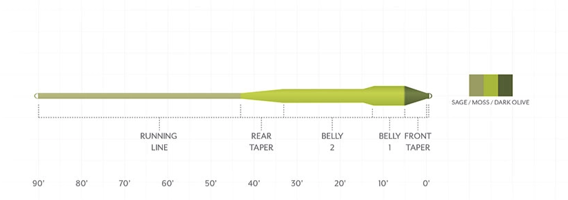 Scientific Anglers Amplitude Smooth Titan Long Fly Line Applications