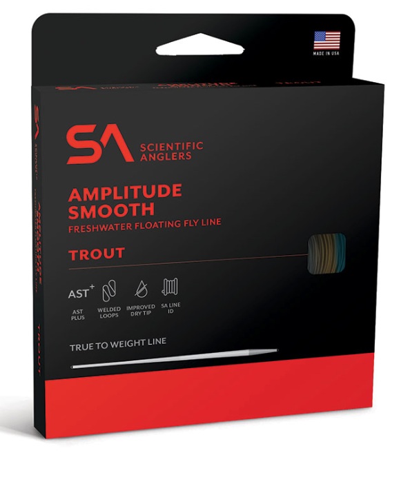 Scientific Anglers Amplitude Smooth Trout Fly Line Taper Color