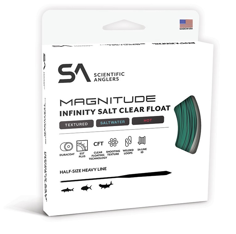 Buy Scientific Anglers Magnitude Textured Infinity Salt Clear Fly Line online with free shipping.