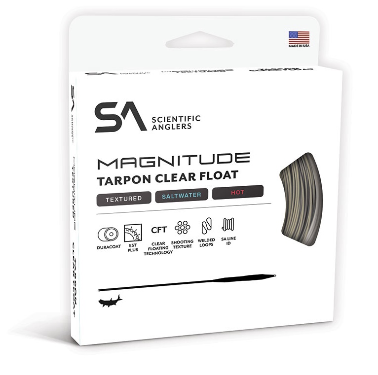 Buy Scientific Anglers Magnitude Textured Tarpon Clear Fly Line with free shipping online.