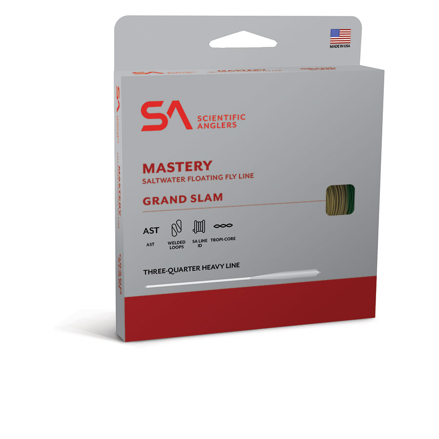 Short-head Grand Slam Cold Fly Line designed for stripers and tuna