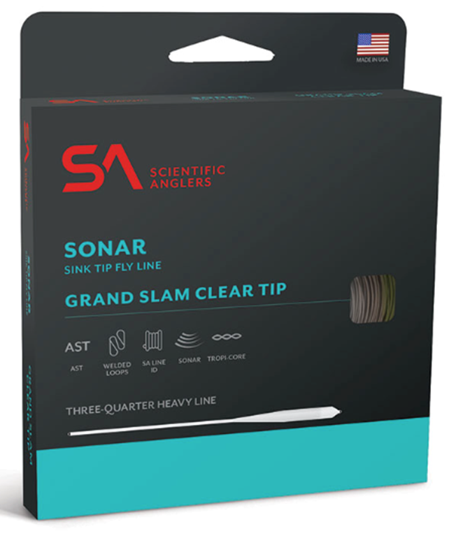 Scientific Anglers Sonar Grand Slam Clear Tip Fly Line, Buy Saltwater Fly  Lines Online At The Fly Fishers
