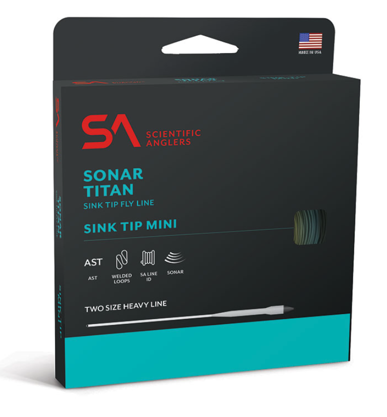 Buy Scientific Anglers Sonar Titan Sink Tip Mini Fly Line online at SA dealer TheFlyFishers.com.