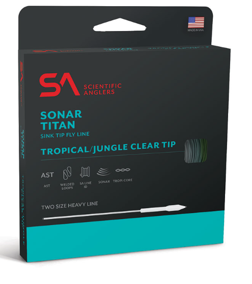 Scientific Anglers Sonar Titan Tropical Clear Tip Fly Line