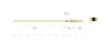 Chart showing the taper and color for the Scientific Anglers Spey Lite Integrated Scandi Fly Line