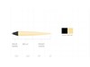 Taper diagram for the Scientific Anglers Spey Scandi Head