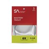 Scientific Anglers Mastery Trout Leader tapered nylon freshwater leader for trout fishing